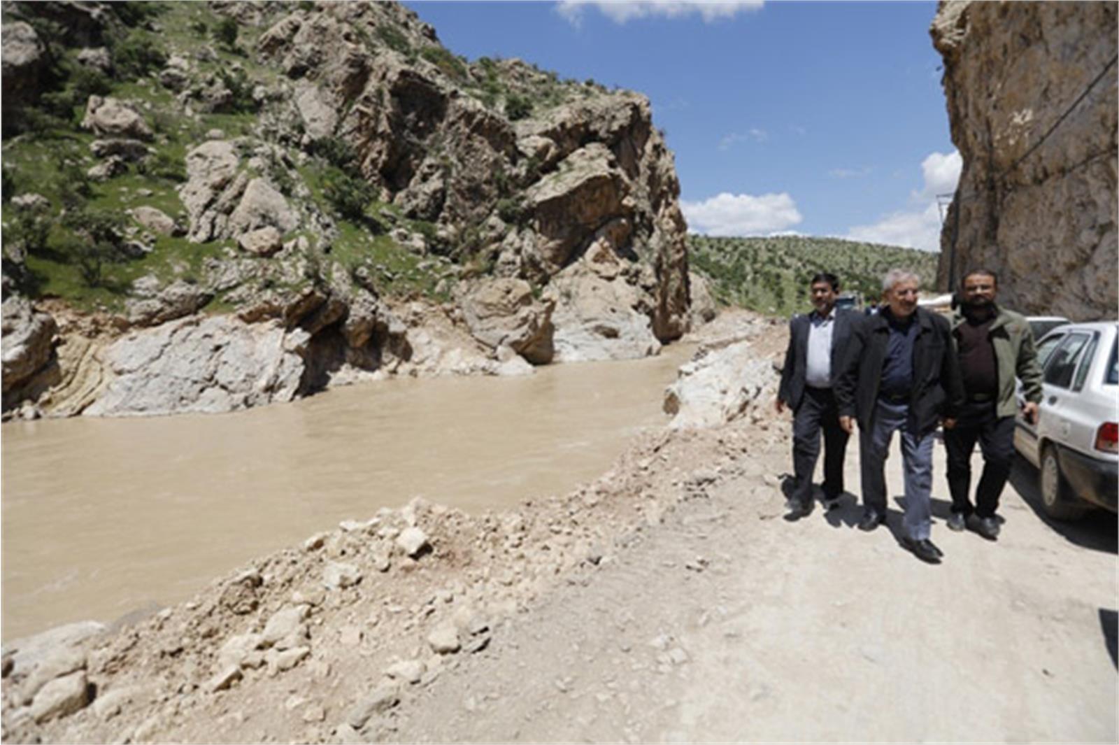 گزارش تصویری بازدید مهندس سعیدی کیا از مناطق سیل زده استان لرستان